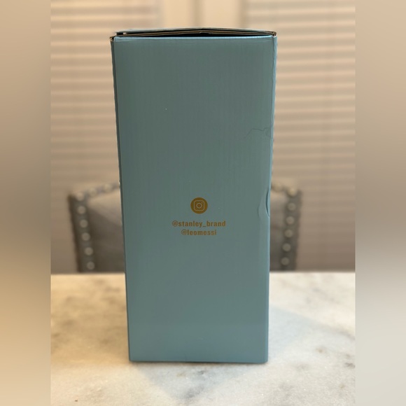 The Messi x Stanley Blue Unique Design Quencher ProTour Flip Straw Tumbler, 40oz - Picture 10 of 13